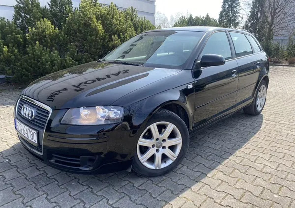 łask Audi A3 cena 21900 przebieg: 126000, rok produkcji 2008 z Łask